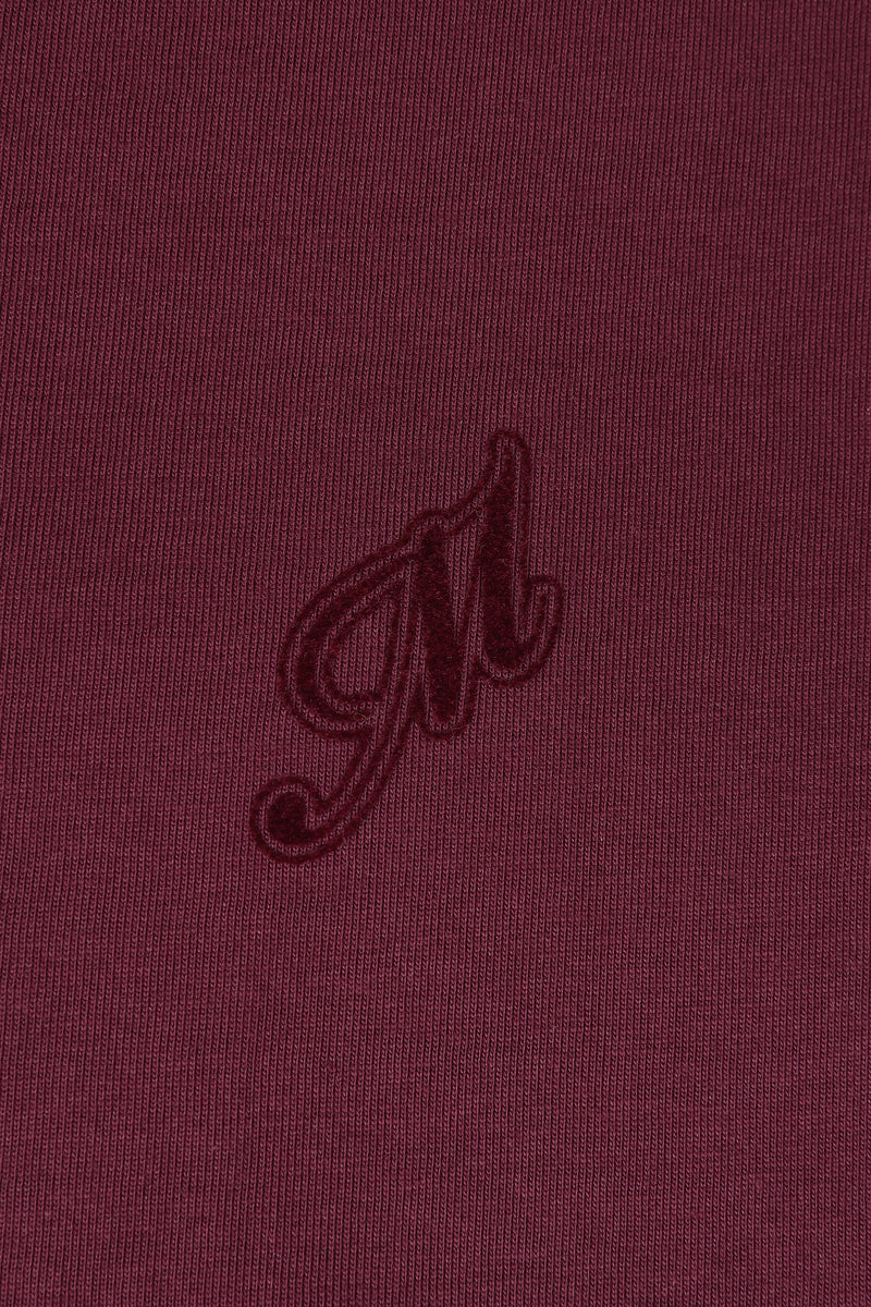 Macmaison Luxe Plum Tee